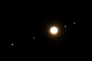 Jupiter With Moons