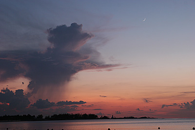 Bahamian Moon July 23, 2009