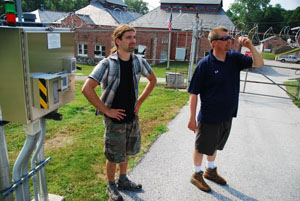 John and me at York Water Company (39 55.227N 76 44.854W)