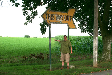 Mike at the Amish Haven August 2nd, 2009