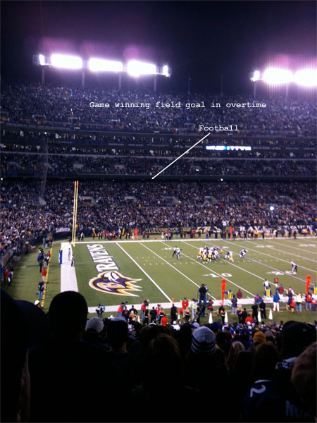 Ravens vs Steelers - November 29th, 2009