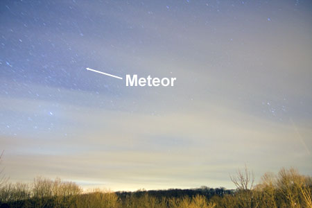 Geminid Meteor Shower - December 14th, 2009
