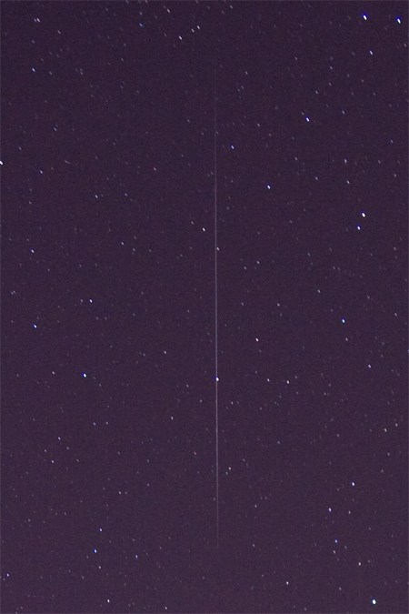 Sporadic Meteor - December 24th, 2009 2:21 AM EST