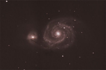 M51 - Whirlpool Galaxy - December 24th, 2009