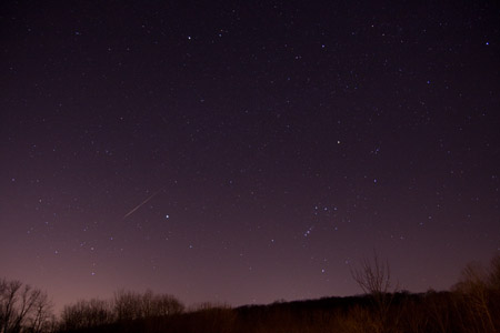 Sporadic Meteor - January 10th, 2010