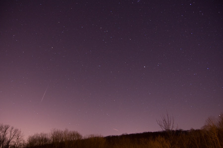 Sporadic Meteor - January 10th, 2009 4:20 AM