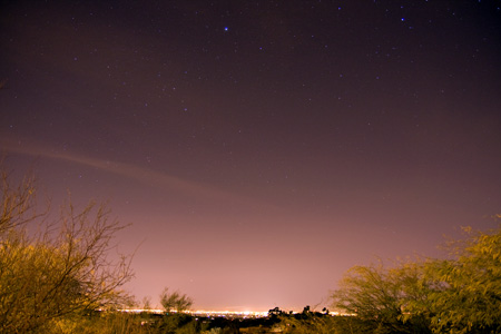 Tucson Skyline - February 5th, 2010