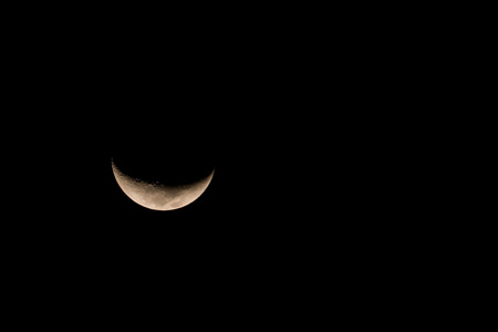 Waxing Crescent Moon - March 20th, 2010