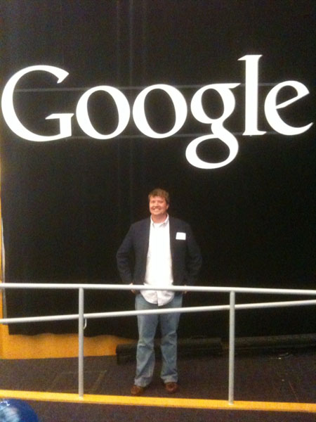 Mike at Google Head Quarters - April 22, 2010