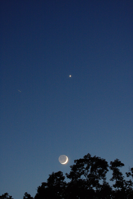 Venus and New Moon