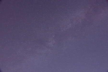 Milkyway Surrounding Deneb - July 4th, 2010 1:52 AM