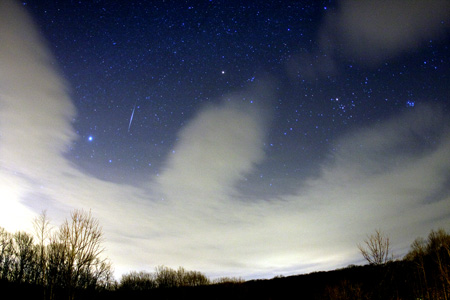 Geminid Meteor Shower - December 15th, 2010