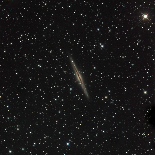 Galaxy NGC 891 - November 13th, 2012 - CLICK TO ENLARGE