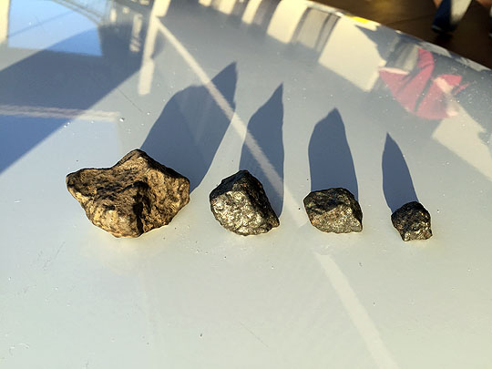 Four Osceola Meteorites