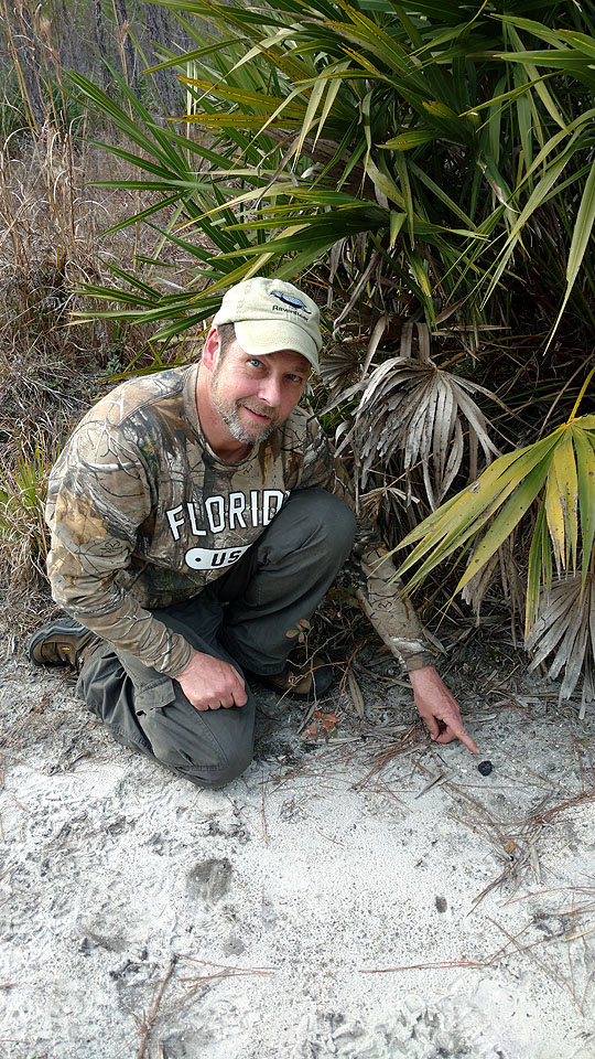 Second Osceola Meteorite Find - 28.5 Grams - Credit Larry Atkins